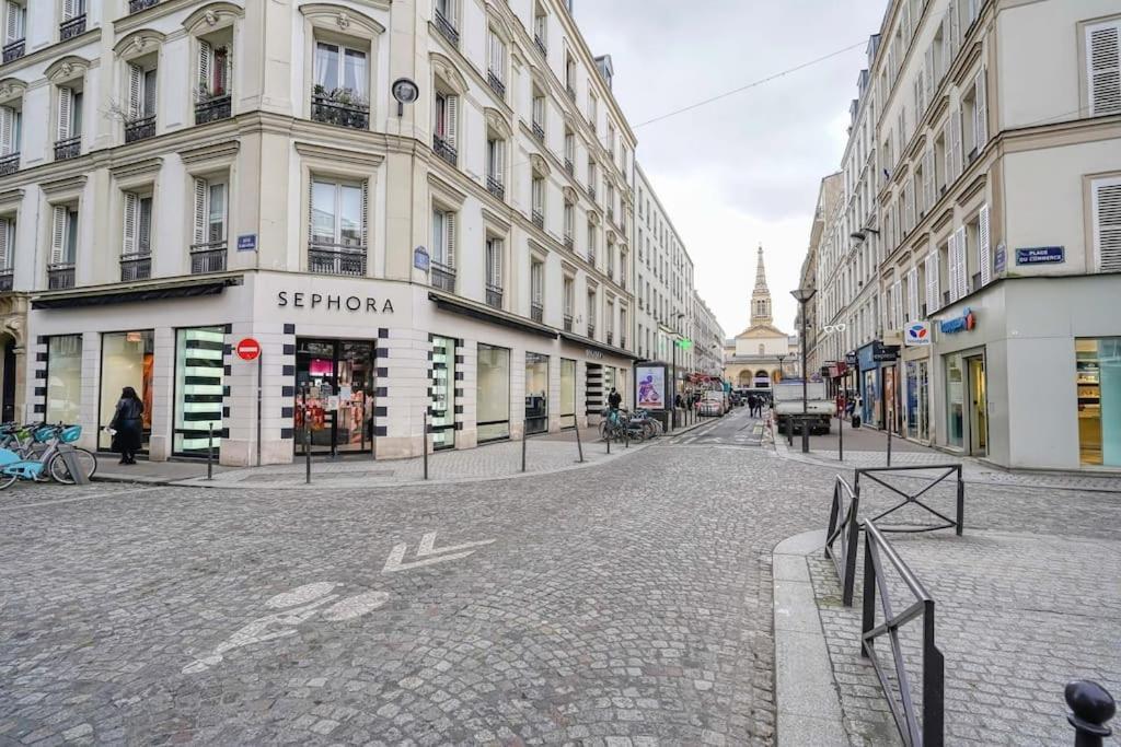 4G#Appart 8Pers # 3 Chambres # Commerce # Paris 15#Ac Exterior photo